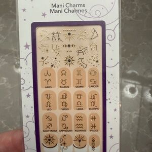 Color Street Mani Charms zodiac symbols